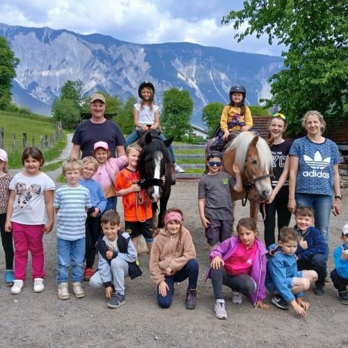 Ein Schultag am Bauernhof