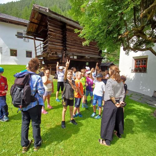 Die dritte Klasse im Heimatmuseum