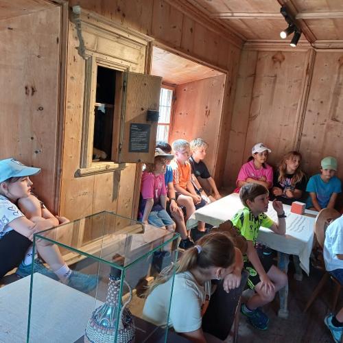 Die dritte Klasse im Heimatmuseum